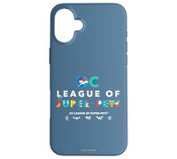 Carcasa para iPhone 16 Plus DC League of Super-Pets Art Deco Title with Super Logos