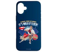 Carcasa para iPhone 16 Plus DC League of Super-Pets Friends of Steel Krypto and Superman