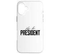 Carcasa para iPhone 16 Plus Dear Mr. President, Regalos para Hombre, creador de cumpleaños, Motivation Chef