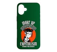 Carcasa para iPhone 16 Plus Despierta El capitalismo Exige tu Resistencia al Sacrificio del Arte
