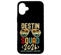 Carcasa para iPhone 16 Plus Destin Florida Vacation Squad 2026 Matching Group Family