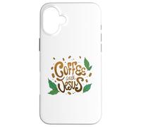 Carcasa para iPhone 16 Plus Devoción Fiel al café con mi Salvador