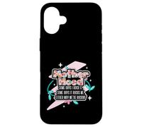 Carcasa para iPhone 16 Plus Día de la Madre Orgullosa Mamá Maternidad Algunos Días I Rock It