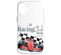 Carcasa para iPhone 16 Plus Día de los fanáticos del automovilismo de la Semana de la Carrera del Racing Club Berlin