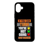 Carcasa para iPhone 16 Plus Dicho Divertido si te vuelves no va lo Suficiente