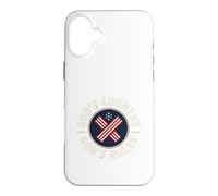 Carcasa para iPhone 16 Plus Dios País Dios gobierna la fe patriótica conservadora
