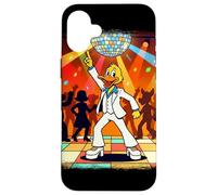 Carcasa para iPhone 16 Plus Disco Duck 70s Sábado Noche