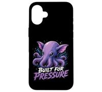 Carcasa para iPhone 16 Plus Diseñado para la presión Dumbo Octopus Deep Sea Graphic