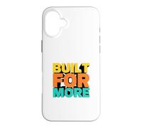 Carcasa para iPhone 16 Plus Diseñado para más Texto Diseño de Estilo 3D