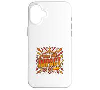 Carcasa para iPhone 16 Plus Diseñado para un diseño de energía motivación audaz de Impacto