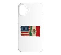 Carcasa para iPhone 16 Plus Diseño de Bandera Vintage de la Amistad de Estados Unidos y