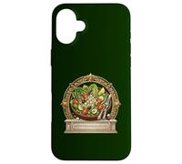Carcasa para iPhone 16 Plus Diseño de Ensalada mediterránea Romana ilustración Foodie