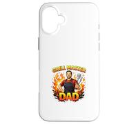 Carcasa para iPhone 16 Plus Diseño de Estilo de Vida para cocinar Barbacoa para papá de Grill Master