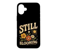 Carcasa para iPhone 16 Plus Diseño de Flores Retro Vintage todavía floreciente