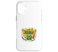 Carcasa para iPhone 16 Plus Diseño de motivación para el Aula de energía del Maestro