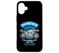 Carcasa para iPhone 16 Plus Diseño de Motocicleta Iron Mountain Road US-16A Dakota del Sur