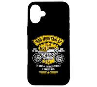 Carcasa para iPhone 16 Plus Diseño de Motocicleta Iron Mountain Road US-16A Dakota del Sur