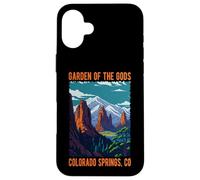 Carcasa para iPhone 16 Plus Diseño escénico del Jardín de los Dioses, Colorado Springs, Colorado, EE. UU.