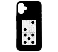 Carcasa para iPhone 16 Plus Disfraz de Domino Halloween Traje de Grupo Dos-Cinco 2-5