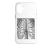 Carcasa para iPhone 16 Plus Disfraz de Esqueleto de Rayos X para Halloween