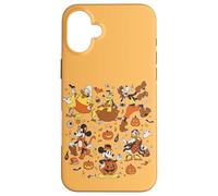 Carcasa para iPhone 16 Plus Disney Mickey and Friends Halloween Trick-or-Treat Collage
