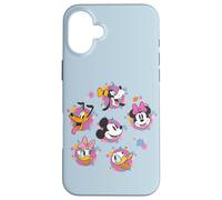 Carcasa para iPhone 16 Plus Disney Mickey & Friends Spring Easter Friendly Flower Faces