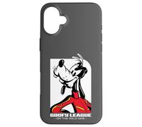 Carcasa para iPhone 16 Plus Disney Racing Goofy League On the Wild Side Race Car Driver