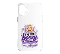 Carcasa para iPhone 16 Plus Divertido Bossy Rubia De Dibujos Animados Mujer Púrpura Reina