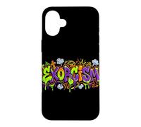 Carcasa para iPhone 16 Plus Divertido discurso de exorcismo con Disfraces de Colores Impresionantes