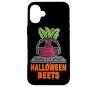 Carcasa para iPhone 16 Plus Divertido Disfraz de Halloween para DJ y Disc Jockey