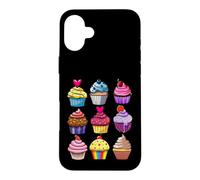 Carcasa para iPhone 16 Plus Divertido Hornear Delicioso Amante De Los Cupcakes