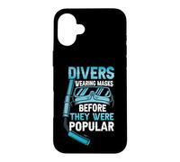 Carcasa para iPhone 16 Plus Dives Wearing Masks Before They were Popular Fun Scuba Dive