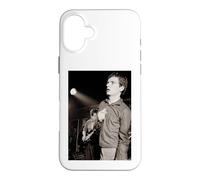 Carcasa para iPhone 16 Plus División de Alegría en Vivo Ian Curtis & Bernard Sumner Martin O'Neill