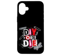Carcasa para iPhone 16 Plus DIY Or Die - Cultura del Punk Rock DIY