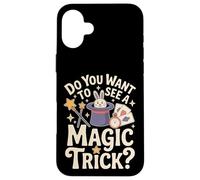 Carcasa para iPhone 16 Plus Do You Want To See A Magic Trick Mago Ilusionista -