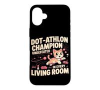 Carcasa para iPhone 16 Plus Dot ATHLON Champion Undefeated IN Every Living Room