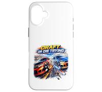 Carcasa para iPhone 16 Plus Draft Or Die Intentando 88 Racing Clash