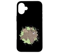 Carcasa para iPhone 16 Plus Dragón Gordo en Animal Divertido Kawaii