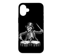Carcasa para iPhone 16 Plus Drummer Drummer Rock and Roll Drumming Percussion Drums
