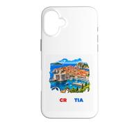Carcasa para iPhone 16 Plus Dubrovnik Croacia Costa Adriática Viajes Vacaciones