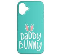 Carcasa para iPhone 16 Plus Easter Family Matching Outfits Pastel Easter Daddy Bunny