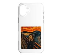 Carcasa para iPhone 16 Plus ECCE Homo Scream Cecilia Divertido Cool gráfico Jesus