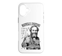 Carcasa para iPhone 16 Plus Ecuaciones de Maxwell Matemáticas Nerd Ciencia Física