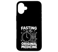 Carcasa para iPhone 16 Plus El ayuno es la Medicina Original