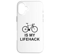 Carcasa para iPhone 16 Plus El Ciclismo es mi Truco Vital