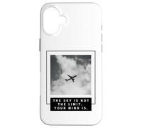 Carcasa para iPhone 16 Plus El Cielo no es tu límite, tu Mente lo es | Cloud Plane