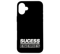 Carcasa para iPhone 16 Plus El éxito Tiene Enemigos Citas motivacionales Anti Bashers Regalos