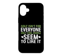 Carcasa para iPhone 16 Plus El Golf no es para Todos, Solo a la Gente Genial Parece gustarle