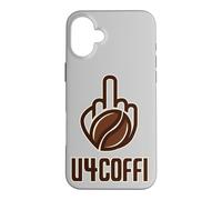 Carcasa para iPhone 16 Plus El Mejor Entusiasta del café con Leche, Espresso, Americano,