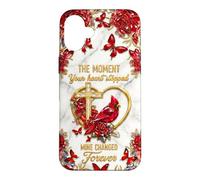 Carcasa para iPhone 16 Plus El Momento en Que mi corazón cambió para Siempre Memorial Cardinal